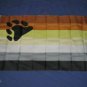 Bear Pride Flag 3x5 feet Gay rainbow men male LGBT sign