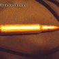 .223 / 5.56 Brass Bullet Necklace - Ballistic Green Tip