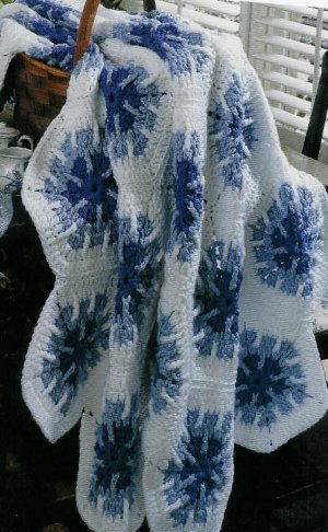 Oval Afghan Annies bulky yarn crochet pattern | eBay