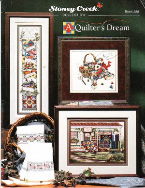 8 Cross Stitch Patterns Stoney Creek QUILTER'S DREAM