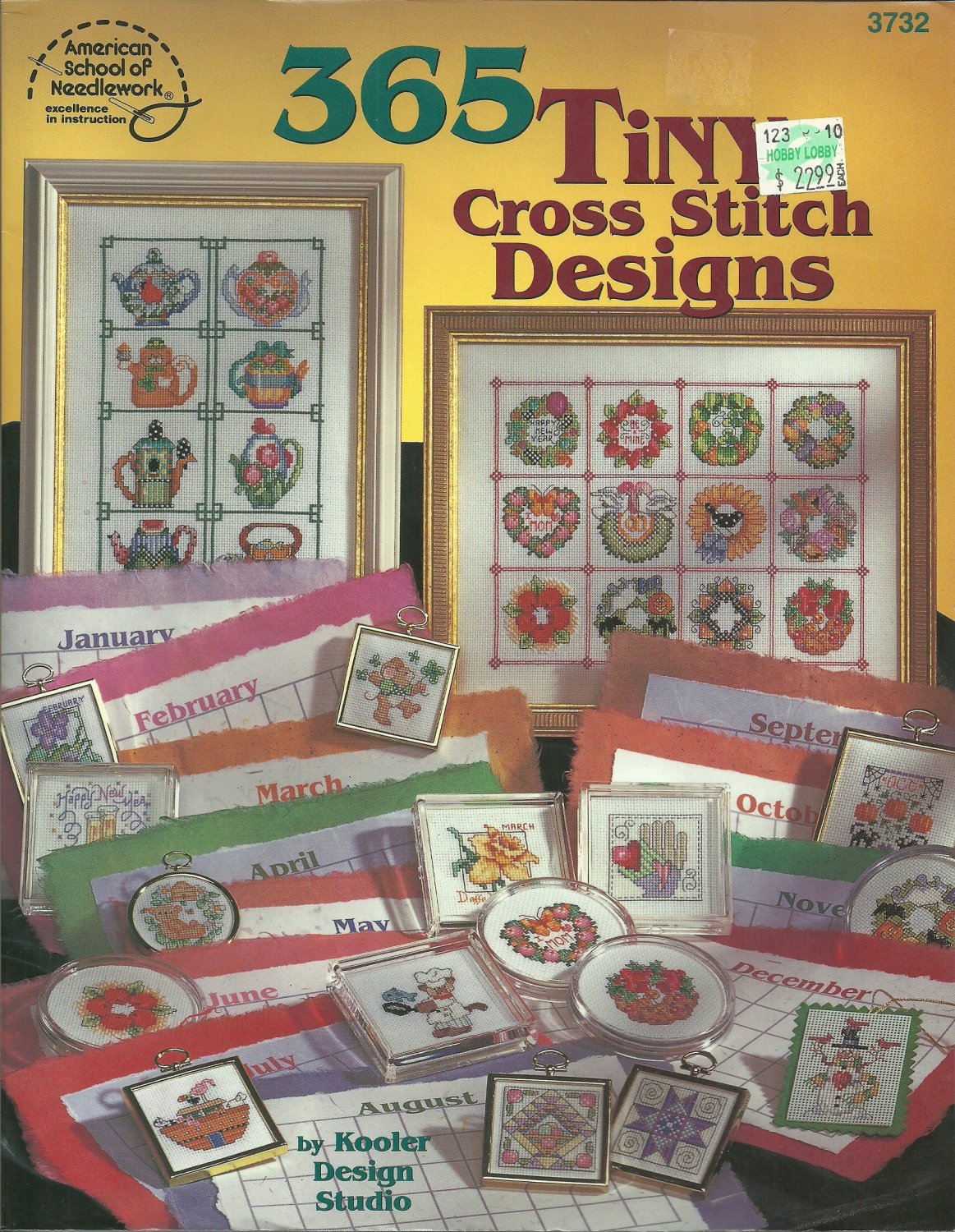 *Cross Stitch Pattern 365 TINY DESIGNS ASN Kooler Designs