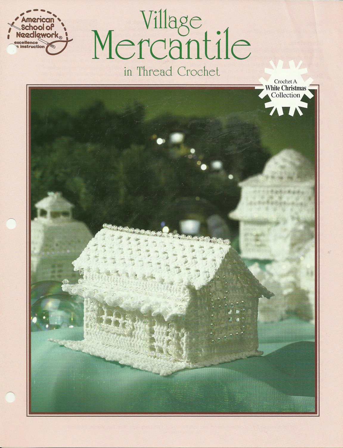 White Christmas Collection - Village Mercantile - 1999 - HTF -ASN