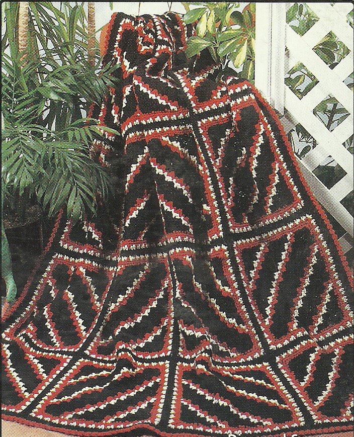 ** Crochet Navajo Afghan Patterns Southwest Indian Design