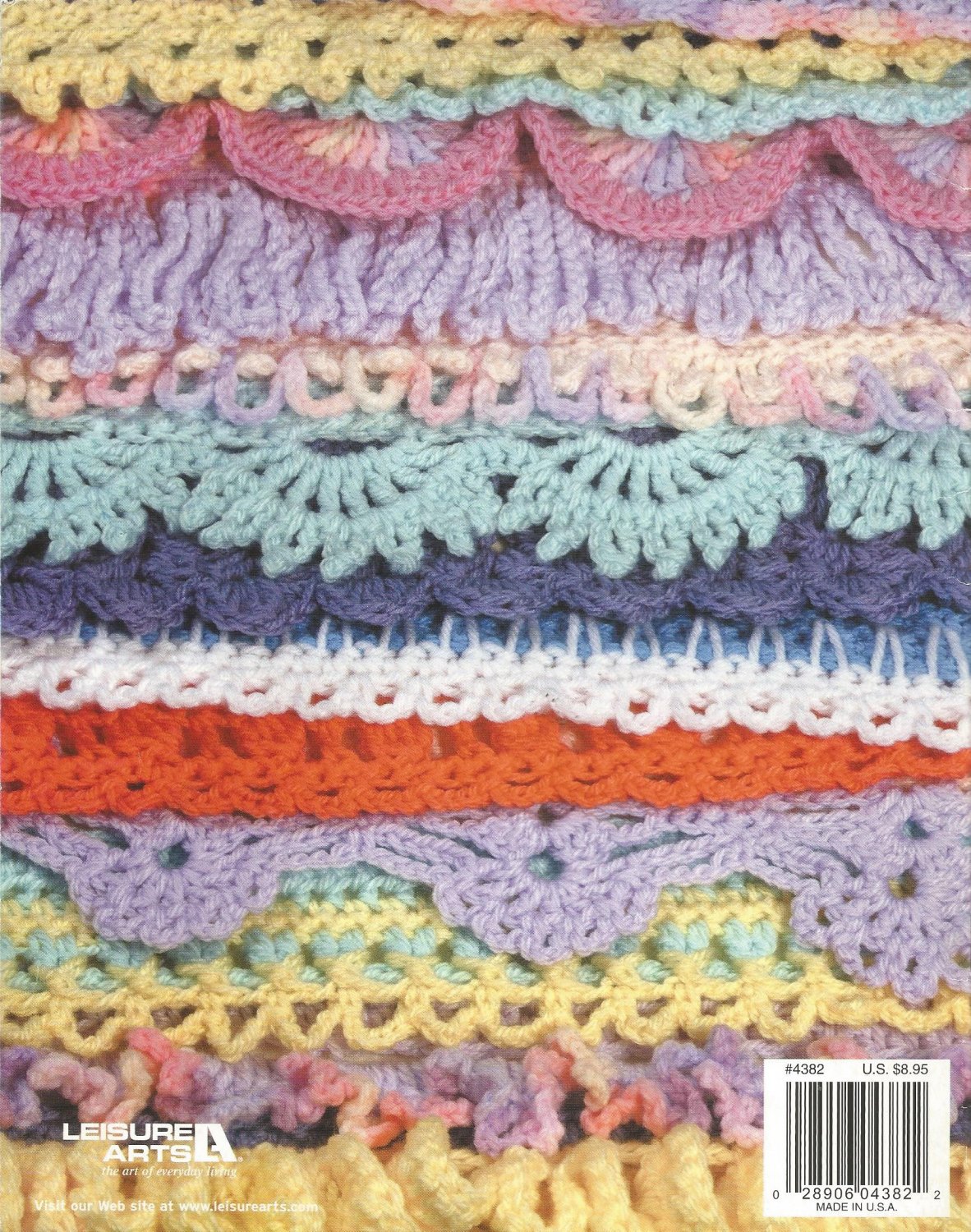 ** 50 Crocheted Afghan Borders by Jean Leinhauser