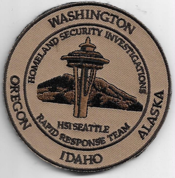 Investigation Rapid Response Team Patch novelty item