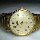 TIMEX AUTOMATIC MEN'S INDIGLO GOLD WRIST WATCH EUC