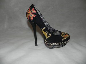 NEW WOMENS DOLLHOUSE STILETTO HEELS SIZE 6