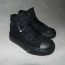 New LEVIS Walking Shoes sz 6 Infant Toddler Black Hi-Top Canvas