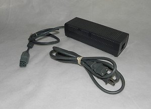 Genuine OEM XBox 360 Power Brick & Cord 203Watt -DPSN-186CB A   Power Supply