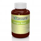 Vitasure's Ginger Root 500mg 100 VEGAN capsules INCREASE BLOOD FLOW LOWER CHOLESTEROL