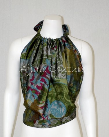Lucid Printed Halter Top