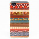 Ancient Greek Tribe Design Hard Back Case Cover for APPLE iPhone 4 4S