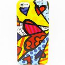Cartoon Heart Stone mandrel Design Hard Back Case Cover For Apple iPhone 5 5G