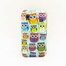 Cute Owl Design Hard Back Cover Case for Samsung Galaxy Ace S5830