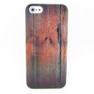Retro wood door Design Hard Back Case Cover For Apple iPhone 5 5G