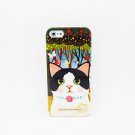 Cute Cat birds tree Design Hard Back Case Cover For Apple iPhone 5 5G