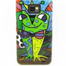 Cartoon Frog Prince Design Shell Cover Hard Case For Samsung Galaxy S II I9100