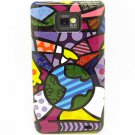 Cartoon Dream Moon Design Hard Back Case Cover For Samsung Galaxy SII I9100