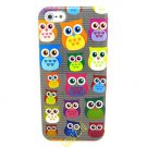 Cute Various Expressions Owl Design Hard Back Case Cover for APPLE iPhone 5 5G