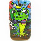 Cute Cartoon Frog Prince Design Hard Case Cover for Samsung Galaxy S3 i9300