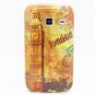 Retro Tower London clock Design Hard BACK CASE FOR SAMSUNG GALAXY Y DUOS S6102