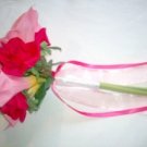     Pink Queen Roses and Callas Bouquet