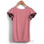 Zanzea Flouncing Short Sleeve Loose T-Shirt