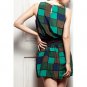 BG-impression® Vintage Square Plaid Tank Dress