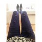 Zanzea® Royal Blue Hole Solid Stretch Tight Pants
