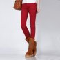 Women's Plus Woolen Pencil Pants Thicken Jeans Stretch Boots Pants