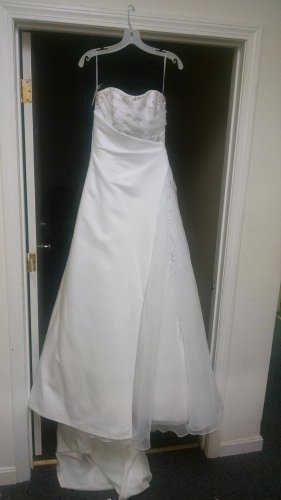 Maggie Sottero White /Silver size 12