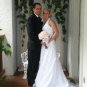 Halter top Ivory size 16W wedding gown