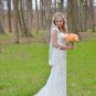 Ivory size 14 lace wedding gown
