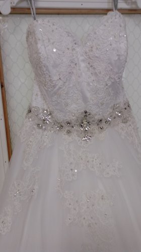 Alfred Angelo size 8 white