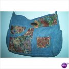 DENIM DIAPER BAG