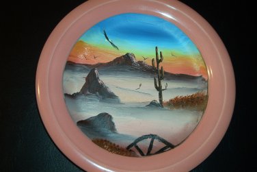 HAND PAINTED PLATE