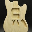 Unfinished 1 Piece Swamp Ash Guitar Body.Guaranteed under 3.5 pounds!