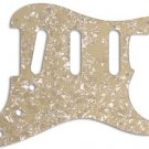 CREAM PEARL C/B/C LAMINATED STRAT PICKGUARD - NEW!!!