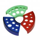 Color Acylic Tattoo Ink Cup Holders (3 Pieces)
