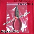 Clear Reclosable Zip lock Bags "5.5 X 7.9" (100 Pcs)