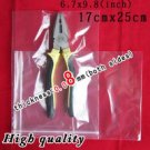 Clear Reclosable Zip lock Bags "6.7 x 9.8" (100 Pcs)