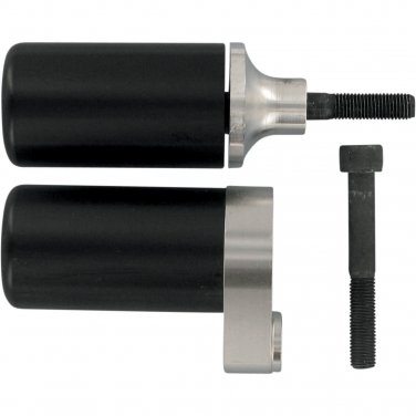 Pro-tek Frame Slider Protector Kawasaki 2007 & 2008 Ninja ZX6R ZX-6R Black