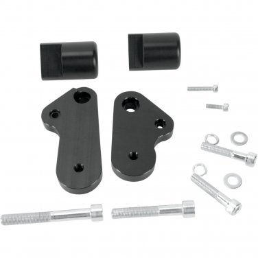 Pro-tek Frame Slider Protector Yamaha 2009 2010 2011 2012 2013 2014 2015 YZF-R1 Black