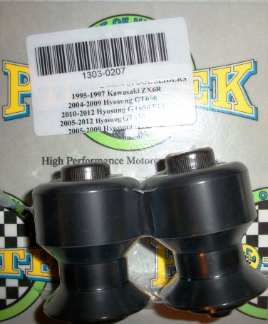 Pro-tek Swing Arm Spool Slider Kawasaki 1994 1995 1996 1997 Ninja ZX6R Black SAS-18K