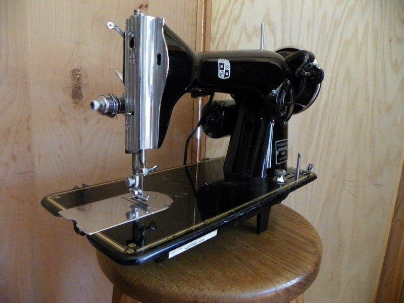 Restored Vintage 1950s Montgomery Wards Sewing Machine made in Japan