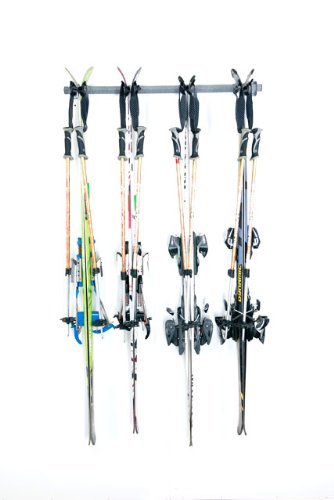 4 Skis Storage Rack by Monkey Bars
