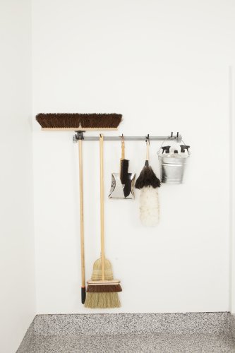 Mop & Broom Storage Rack