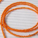 *clearance* Colorful Handmade Waist Beads-1Strand-Orange
