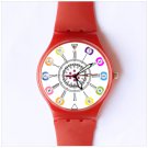Kingdom Watch Casual Series Red Quartz, Woman Watch, Ladies Watch