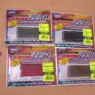 TEAM DAIWA ( T.D.) ZERO 4" CENTIPEDE WORMS (4 Sealed Packs )